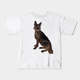 Germán shepherds Kids T-Shirt